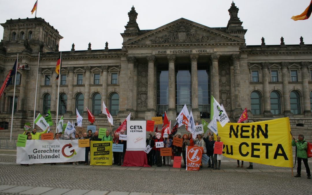 9. September 2017: CETA-Aktionstag zur Bundestagswahl