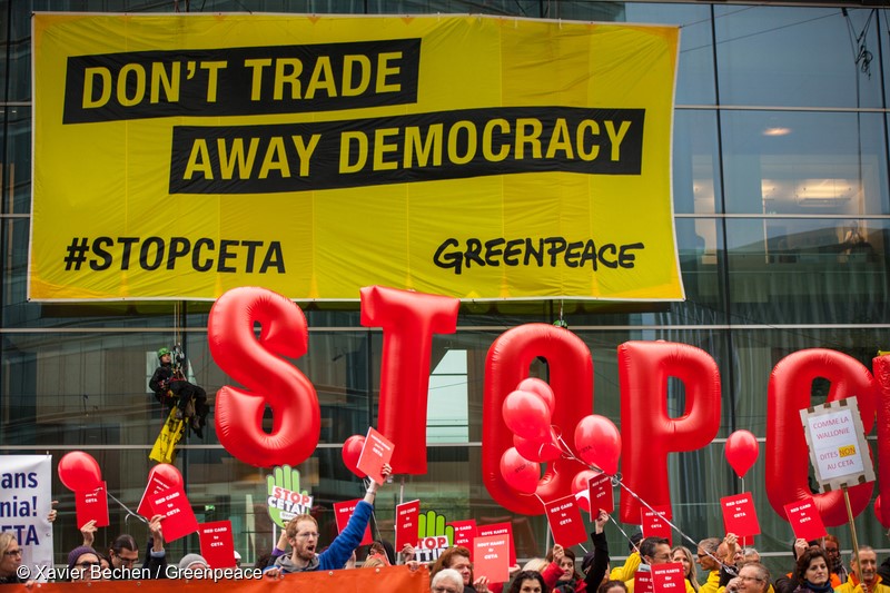 LEAK: Interpretationserklärung zu CETA schützt nicht vor Klagen gegen Klimaschutz / Versprechen der Handelsagenda nicht erfüllt
